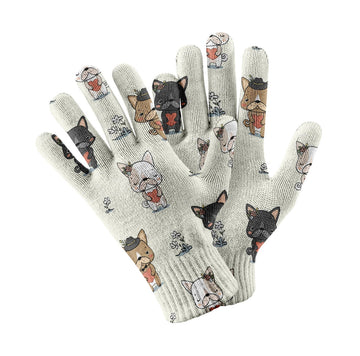 Frenchies With Hearts Touch Screen Gloves 13 360x