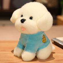 Load image into Gallery viewer, Fruity Jacket Bichon Frise Stuffed Animal Plush Toys-Stuffed Animals-Bichon Frise, Home Decor, Stuffed Animal-Small-Blue-3