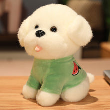 Load image into Gallery viewer, Fruity Jacket Bichon Frise Stuffed Animal Plush Toys-Stuffed Animals-Bichon Frise, Home Decor, Stuffed Animal-Small-Green-4