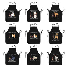 Load image into Gallery viewer, Funny Border Terrier Apron – Kitchen Gift for Women-2
