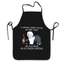 Load image into Gallery viewer, Funny Old English Sheepdog Apron – Gift for Women-13-Small-1