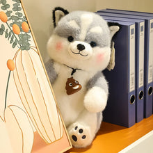 Load image into Gallery viewer, Funny Poop Emoji Necklace Husky Stuffed Animal Plush Toys-2