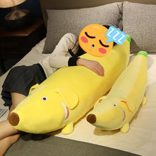 Load image into Gallery viewer, Funny Yellow Banana Dachshund Plush Toys and Pillows (Large to Giant Size)-Stuffed Animals-Dachshund, Home Decor, Stuffed Animal-10