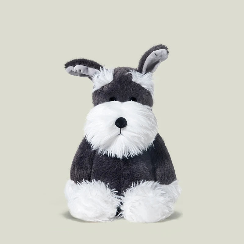 Black schnauzer stuffed animal sale