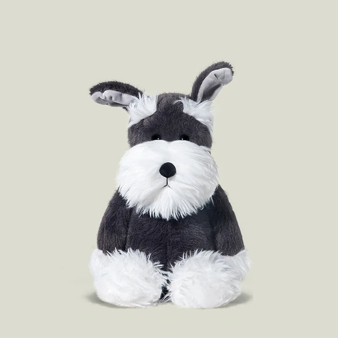 Furry Best Friend Schnauzer Stuffed Animal Plush Toy-Stuffed Animals-Schnauzer, Stuffed Animal-Schnauzer-One Size-1