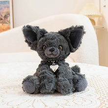 Load image into Gallery viewer, Furry Black Devon Rex Plush Toys - Small Size - Pick Your Accessory-13