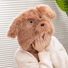 Load image into Gallery viewer, Furry Golden Retriever Love Plush Ear Flap Winter Hat-3