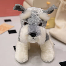 Load image into Gallery viewer, Furry Standing Schnauzer Stuffed Animal Plush Toys-Stuffed Animals-Schnauzer, Stuffed Animal-8