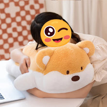 Load image into Gallery viewer, Fuzzy Bear Shiba Inu Stuffed Animal Plush Pillows-Stuffed Animals-Pillows, Shiba Inu, Stuffed Animal-3