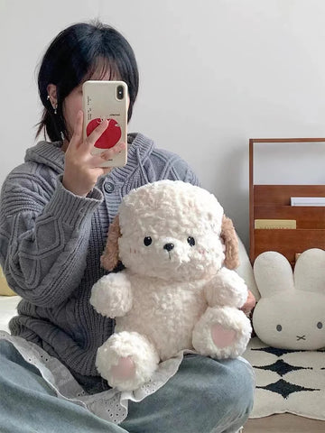 Fuzzy Lhasa Apso Love Stuffed Animal Plush Toy Dog Xfs China About 38cm 360x