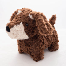 Load image into Gallery viewer, Fuzzy Love Long Hair Chocolate Dachshund Stuffed Animal Plush Toy-Stuffed Animals-Dachshund,Dog Memorial Gifts,Stuffed Animal-5