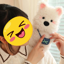Load image into Gallery viewer, Check-Fuzzy Love Messenger Westie Stuffed Animal Plush Toy-Stuffed Animals-Stuffed Animal, West Highland Terrier-9