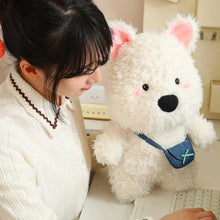 Load image into Gallery viewer, Fuzzy Love Messenger Westie Stuffed Animal Plush Toy-Stuffed Animals-Stuffed Animal, West Highland Terrier-14