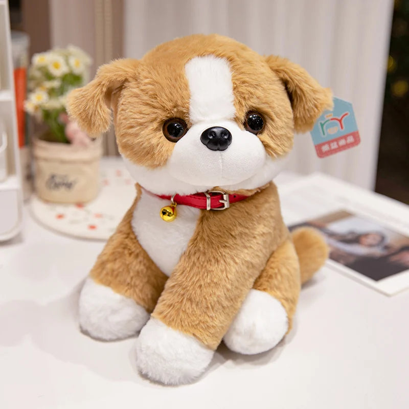 Brown border collie soft toy shop