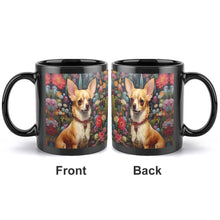 Load image into Gallery viewer, Garden Splendor Chihuahua Coffee Mug-2