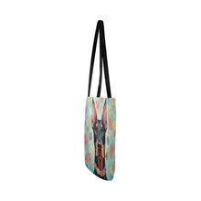 Load image into Gallery viewer, Gentle Guardian Doberman Shopping Tote Bag-Accessories-Accessories, Bags, Doberman, Dog Dad Gifts, Dog Mom Gifts-White-ONESIZE-4