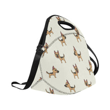Load image into Gallery viewer, Gentleman German Shepherd Neoprene Lunch Bag-3