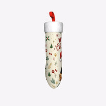 Load image into Gallery viewer, German Shepherd Christmas Stocking - Cozy Festive Wishes - Personalize with Photo and Name-Christmas Ornament-Christmas,Christmas Stocking,Personalize Artwork-8