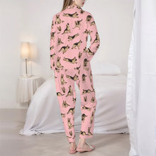 Load image into Gallery viewer, German Shepherd Pajamas for Women - XL Available - Yes I Love German Shepherd-Pajamas-Apparel,Dog Mom Gifts,German Shepherd,Pajamas-4