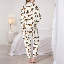 Load image into Gallery viewer, German Shepherd Pajamas for Women - XL Available - Yes I Love German Shepherd-Pajamas-Apparel,Dog Mom Gifts,German Shepherd,Pajamas-5
