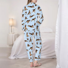 Load image into Gallery viewer, German Shepherd Pajamas for Women - XL Available - Yes I Love German Shepherd-Pajamas-Apparel,Dog Mom Gifts,German Shepherd,Pajamas-6