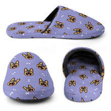 Load image into Gallery viewer, German Shepherd Slippers for Women - Beaming German Shepherd Love - Flannel-Accessories,Dog Mom Gifts,German Shepherd,Slippers-22