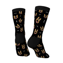 Load image into Gallery viewer, German Shepherd Socks - Beaming German Shepherd Love-Accessories-Accessories,Dog Dad Gifts,German Shepherd,Socks-6