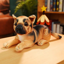 Load image into Gallery viewer, German Shepherd Stuffed Animal - Lounge Pose - Velvet-Soft Microplush-Stuffed Animals-Dog Memorial Gifts,German Shepherd,Stuffed Animal-6