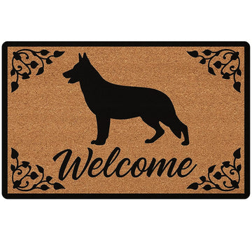 German Shepherd Welcome Door Mat 360x