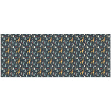 Load image into Gallery viewer, German Shepherd Winter Wonderland Gift Wrapping Paper - 2 Rolls-Christmas Ornament-Christmas,German Shepherd,Wrapping Paper-Black29-ONE SIZE-1