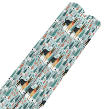 Load image into Gallery viewer, German Shepherd's Holiday Forest Frolic Gift Wrapping Paper - 2 Rolls-Christmas Ornament-Christmas,German Shepherd,Wrapping Paper-3