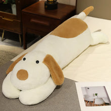 Load image into Gallery viewer, Giant Basset Hound Stuffed Animal Plush Toy Pillows-Home Decor-Open eyes yellow-125cm-8