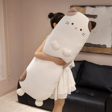 Load image into Gallery viewer, Giant Calico Cat Plush Toy and Body Pillow - Snuggly Long Loaf-Stuffed Animals-Calico Cat,Cats,Home Decor,Pillows,Stuffed Animal-2