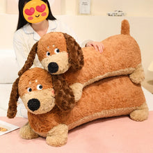 Load image into Gallery viewer, Giant Chocolate and Tan Dachshund Stuffed Animal Plush Toy Body Pillow-Stuffed Animals-Dachshund,Dog Memorial Gifts,Stuffed Animal-3