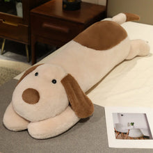 Load image into Gallery viewer, Giant Dachshund Stuffed Animal Plush Toy Pillows-Home Decor-Open eyes khaki-125cm-18