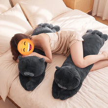 Load image into Gallery viewer, Giant Gray Cat Plush Toy and Body Pillow-Home Decor-Grey Cat,Home Decor,Pillows,Stuffed Animal-6