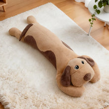 Load image into Gallery viewer, Giant Great Dane Stuffed Animal - Extra Long Plush Toy in Blue Merle or Brindle-Brown-110cm-9