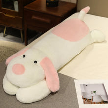 Load image into Gallery viewer, Giant Great Dane Stuffed Animal Plush Toy Pillows-Home Decor-Open eyes pink-110cm-19