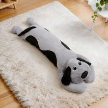 Load image into Gallery viewer, Giant Dachshund Stuffed Animal - Extra Long Plush Toy in Chocolate &amp; Tan or Blue &amp; Tan Dapple-Stuffed Animals-Dachshund,Dog Memorial Gifts,Stuffed Animal-Blue and Tan - Dachshund-43.5" (110 cm)-5