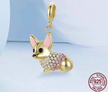 Glittery Corgi Love Silver Charm Pendant Bbcf5e99 3bcc 4e8e Abbd 71b4e32f8b7b 360x