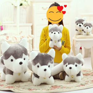 Golden Bell Husky Stuffed Animal Plush Toy-Soft Toy-Dogs, Home Decor, Siberian Husky, Soft Toy, Stuffed Animal-17