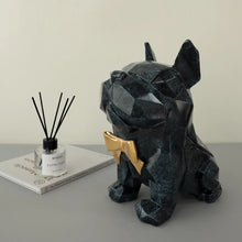 Load image into Gallery viewer, Golden Bowtie Abstract French Bulldog Tissue Holder Statues-Home Decor-Dog Dad Gifts, Dog Mom Gifts, French Bulldog, Home Decor, Statue-6