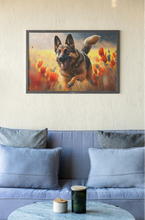 Load image into Gallery viewer, Golden Field German Shepherd Wall Art Poster-Art-Dog Art, German Shepherd, Home Decor, Poster-5
