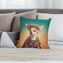 Load image into Gallery viewer, Golden Gaze Fawn Gold Chihuahua Plush Pillow Case-Chihuahua, Dog Dad Gifts, Dog Mom Gifts, Home Decor, Pillows-2