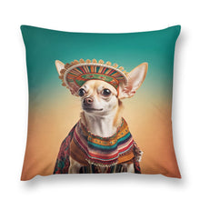 Load image into Gallery viewer, Golden Gaze Fawn Gold Chihuahua Plush Pillow Case-Chihuahua, Dog Dad Gifts, Dog Mom Gifts, Home Decor, Pillows-4