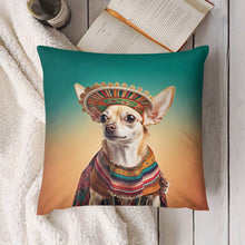 Load image into Gallery viewer, Golden Gaze Fawn Gold Chihuahua Plush Pillow Case-Chihuahua, Dog Dad Gifts, Dog Mom Gifts, Home Decor, Pillows-6