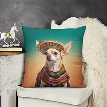 Load image into Gallery viewer, Golden Gaze Fawn Gold Chihuahua Plush Pillow Case-Chihuahua, Dog Dad Gifts, Dog Mom Gifts, Home Decor, Pillows-7