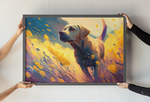 Load image into Gallery viewer, Golden Moments Labrador Serenity Wall Art Poster-Art-Black Labrador, Chocolate Labrador, Dog Art, Home Decor, Labrador, Poster-2