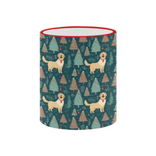 Load image into Gallery viewer, Golden Retriever Christmas Tree Celebration Coffee Mug-4