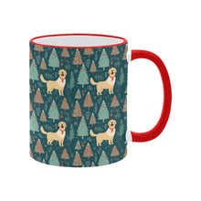 Load image into Gallery viewer, Golden Retriever Christmas Tree Celebration Coffee Mug-5
